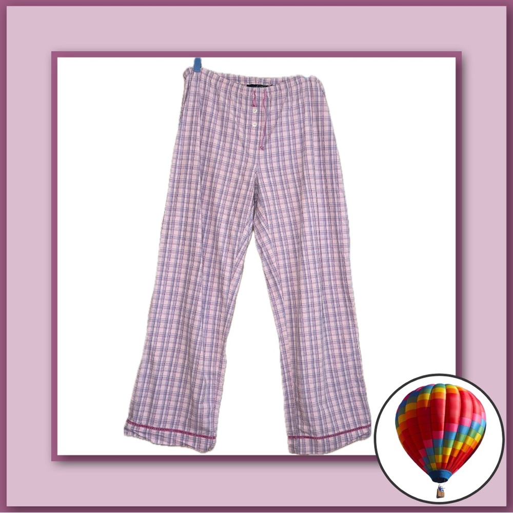 3/$18 - Aeropostale Women’s Pink Plaid Sleep Pants – Size Medium